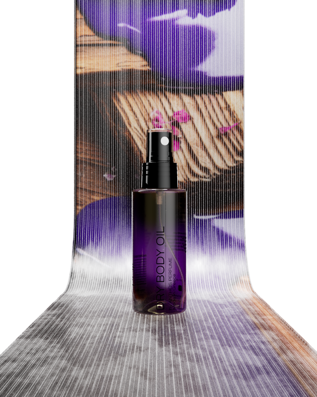 BLACK PHADOM – ξηρό λάδι σώματος Anthos Perfume