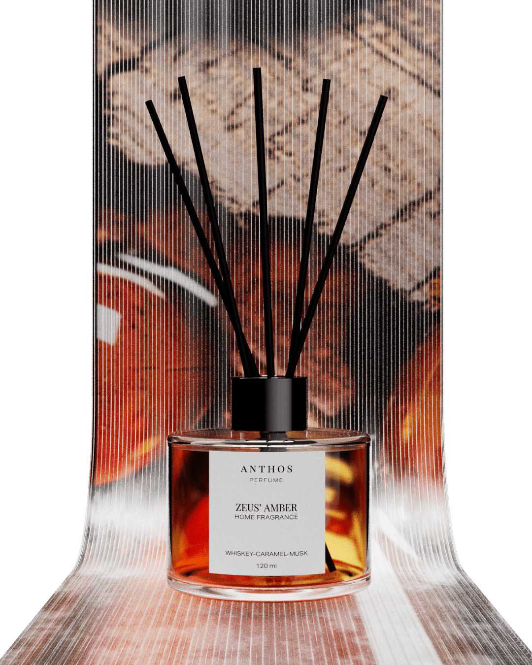 ZEU'S AMBER – άρωμα χώρου (diffuser) Anthos Perfume
